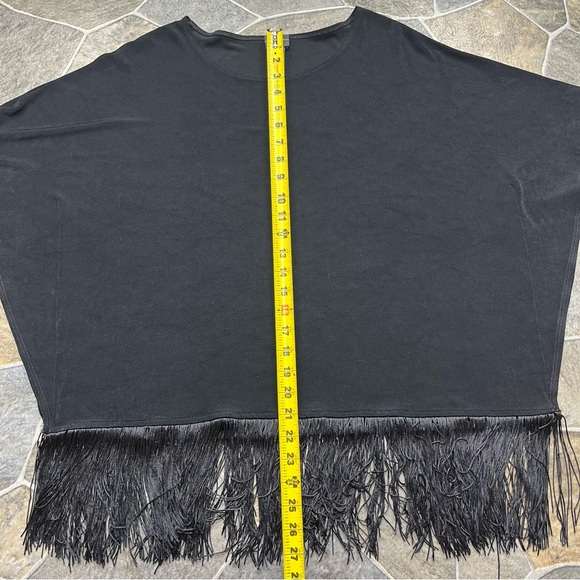 Travelers by Chico’s Fringe Poncho - Picture 9 of 10